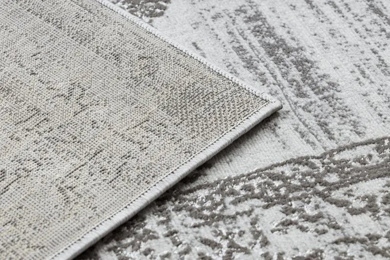 Teppich LIRA E1468 Rosette, Strukturell, Modern, Glamour - grau