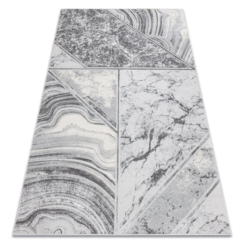 Teppich LIRA HE527 Natur, Strukturell, Modern, Glamour - grau