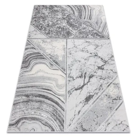 Teppich LIRA HE527 Natur, Strukturell, Modern, Glamour - grau
