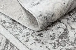 Teppich LIRA HE527 Natur, Strukturell, Modern, Glamour - grau