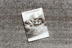 Teppich MATEO 8034/944 Modern Rahmen - Strukturell grau / beige