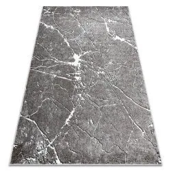 Teppich MATEO Modern Marmor - Strukturell grau