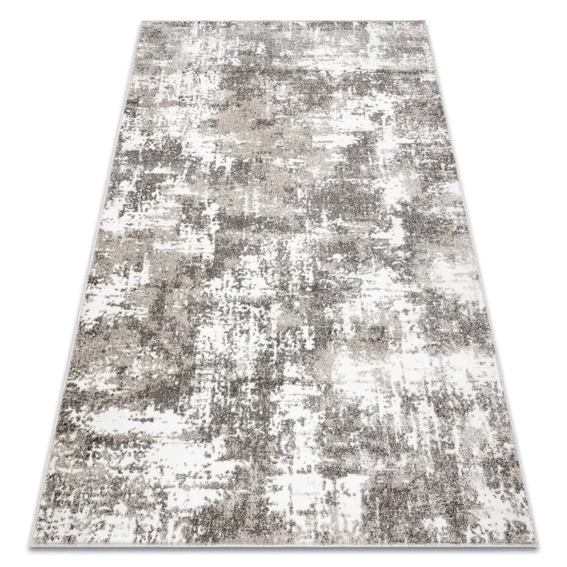 Teppich MATEO 8038/944 Modern vintage - Strukturell grau / beige