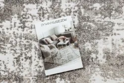 Teppich MATEO 8038/944 Modern vintage - Strukturell grau / beige