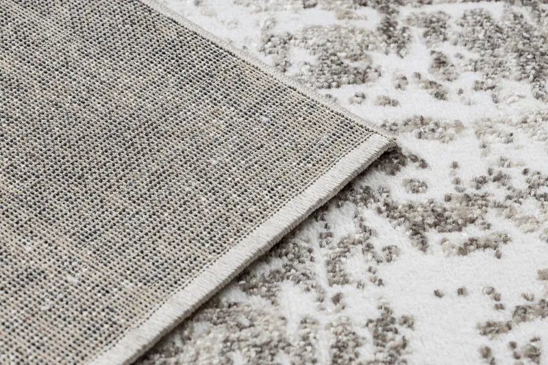 Teppich MATEO 8038/944 Modern vintage - Strukturell grau / beige