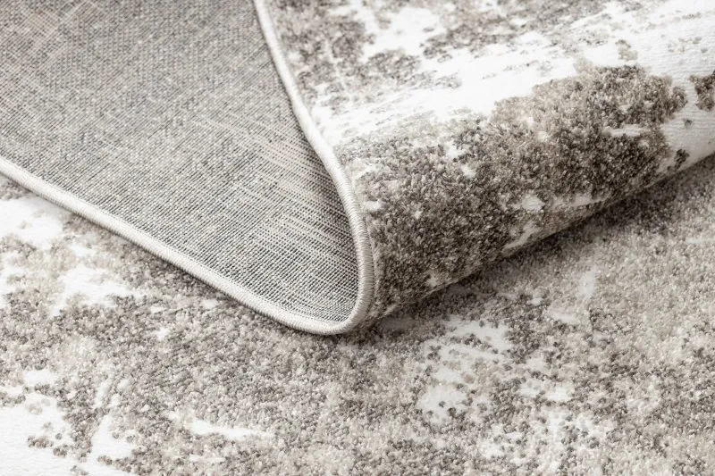 Teppich MATEO 8038/944 Modern vintage - Strukturell grau / beige