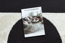 Modern Teppich MODE 8598 geometrisch creme / schwarz 