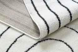 Modern Teppich MODE 8494 geometrisch creme / schwarz 
