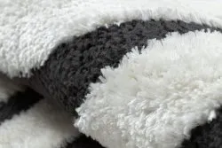 Modern Teppich MODE 8629 Muscheln creme / schwarz 