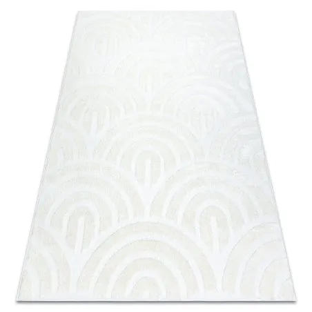 Modern Teppich MODE 8629 Muscheln creme