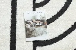 Modern Teppich MODE 8631 geometrisch creme / schwarz 
