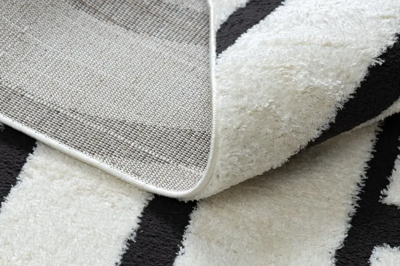 Modern Teppich MODE 8631 geometrisch creme / schwarz 