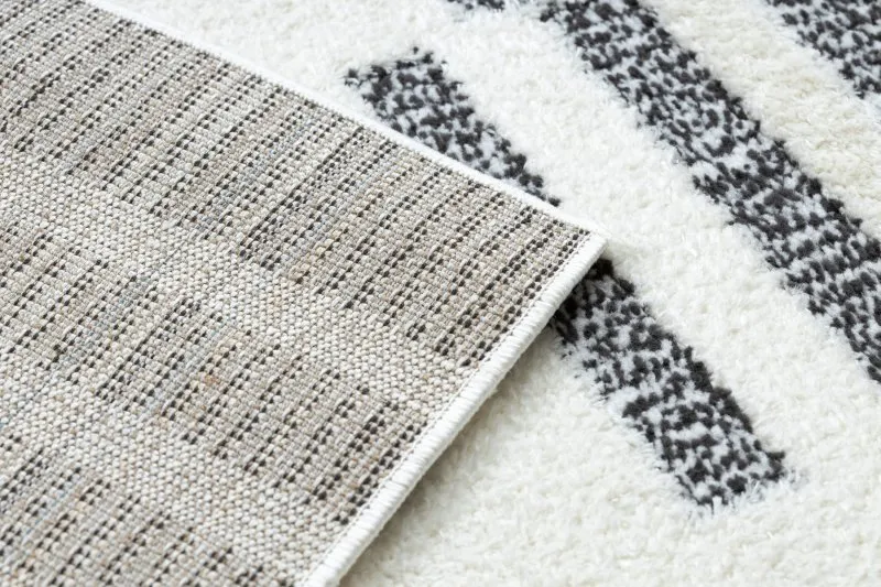 Modern Teppich MODE 8511 geometrisch creme / schwarz 