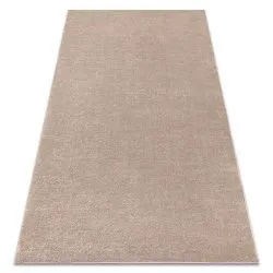 Teppich SOFTY glatt, einfarbig beige