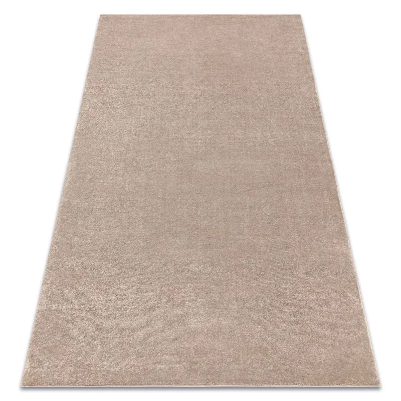 Teppich SOFTY glatt, einfarbig beige