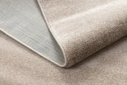 Teppich SOFTY glatt, einfarbig beige