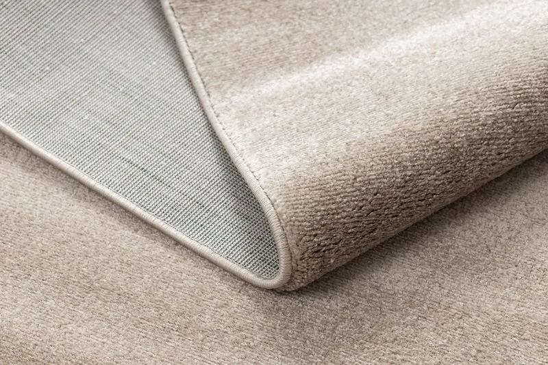 Teppich SOFTY glatt, einfarbig beige