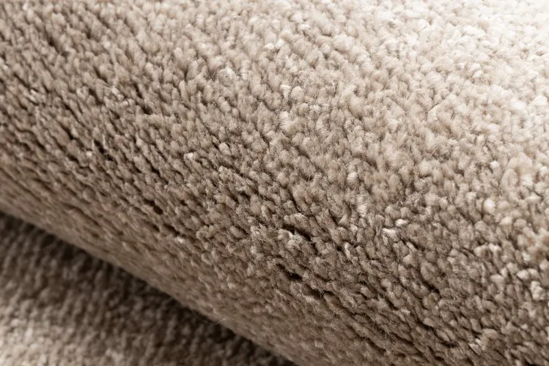 Teppich SOFTY glatt, einfarbig beige