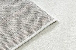 Teppich SOFTY glatt, einfarbig creme