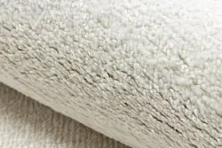 Teppich SOFTY glatt, einfarbig creme