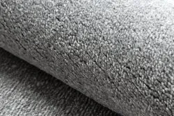 Teppich SOFTY glatt, einfarbig grau