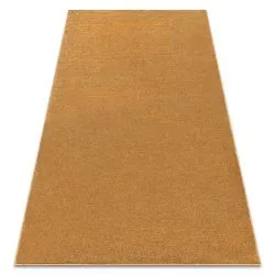 Teppich SOFTY glatt, einfarbig gold