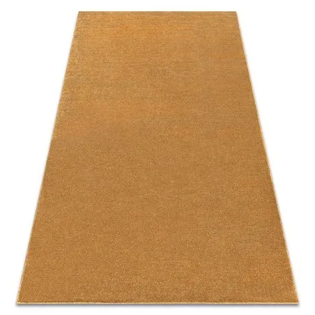 Teppich SOFTY glatt, einfarbig gold
