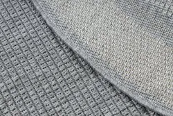 Teppich TIMO 5979 Kreis SISAL draussen Rahmen hellgrau