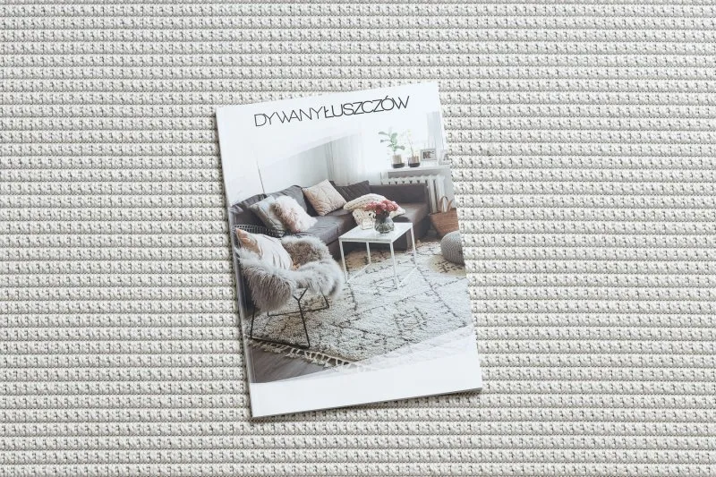 Teppich TIMO 5979 Kreis SISAL draussen Rahmen weiß 
