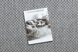 Teppich TIMO 6272 Kreis SISAL draussen hellgrau
