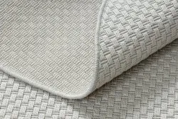 Teppich TIMO 6272 Kreis SISAL draussen weiß 
