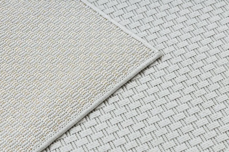 Teppich TIMO 6272 SISAL draussen weiß 
