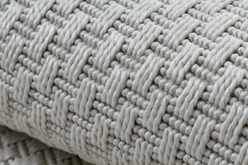 Teppich TIMO 6272 SISAL draussen weiß 