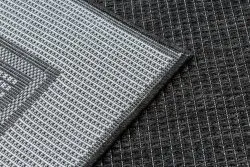 Teppich TIMO 5979 SISAL draussen Rahmen schwarz