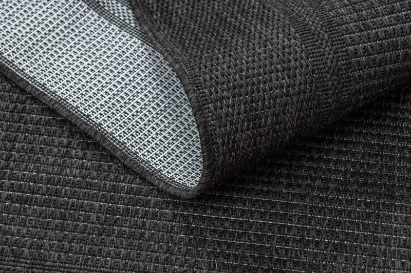 Teppich TIMO 5979 SISAL draussen Rahmen schwarz