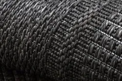 Teppich TIMO 5979 SISAL draussen Rahmen schwarz