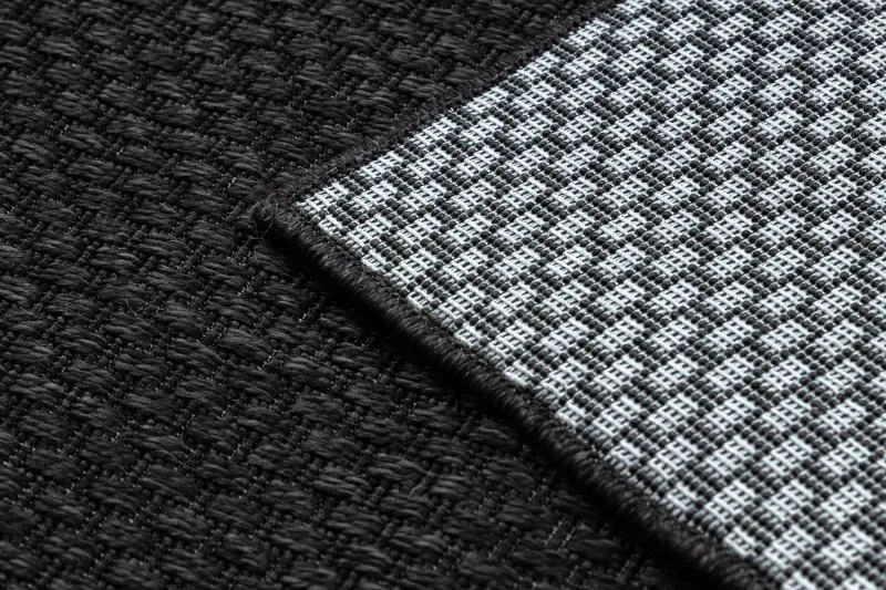 Teppich TIMO 6272 SISAL draussen schwarz
