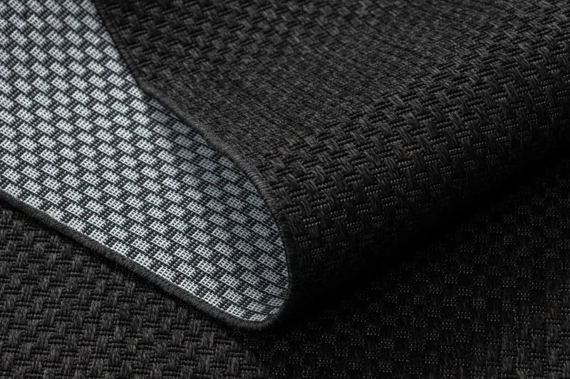 Teppich TIMO 6272 SISAL draussen schwarz