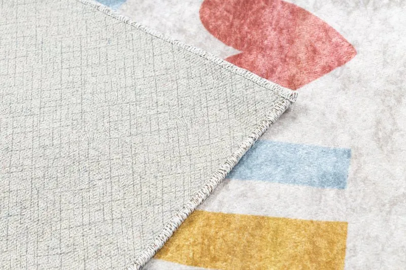 JUNIOR 51300.802 Regenbogen, Punkte für Kinder Anti-Rutsch - beige