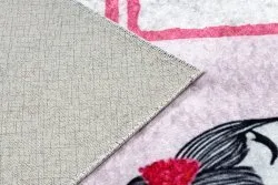 JUNIOR 51828.802 Himmel und Hölle, Ballerina für Kinder Anti-Rutsch - rosa