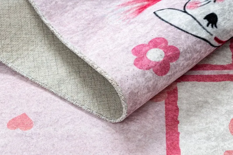 JUNIOR 51828.802 Himmel und Hölle, Ballerina für Kinder Anti-Rutsch - rosa
