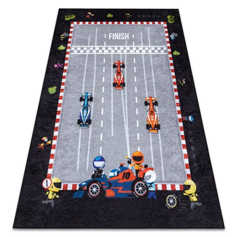 JUNIOR 52108.801 Rennen, Formel 1 für Kinder Anti-Rutsch - grau