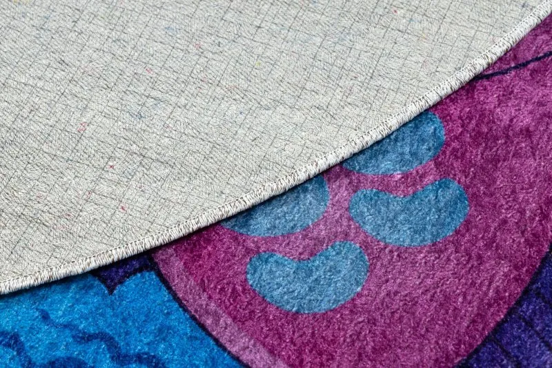 JUNIOR 51594.801 Kreis Fische, Ozean für Kinder Anti-Rutsch - blau