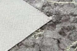 MIRO 52003.801 Waschteppich Marmor Anti-Rutsch - grau