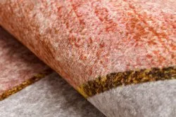 MIRO 52097.802 Waschteppich geometrisch Anti-Rutsch - rosa