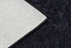 MIRO 52025.802 Waschteppich Marmor, geometrická Anti-Rutsch - schwarz