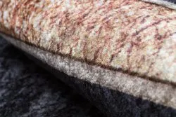 MIRO 52025.802 Waschteppich Marmor, geometrická Anti-Rutsch - schwarz