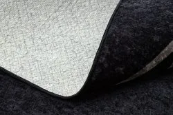 MIRO 51233.811 Waschteppich Geometrisch Anti-Rutsch - schwarz