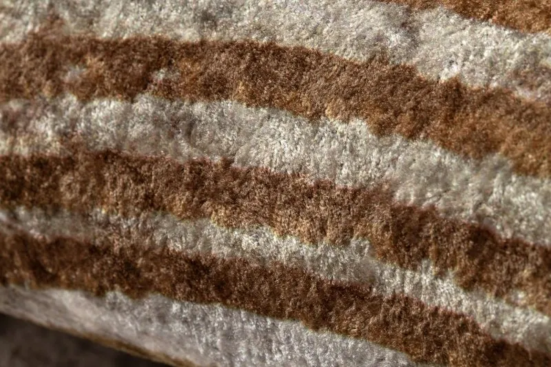 MIRO 51236.807 Kreis Waschteppich Marmor, griechisch Anti-Rutsch - beige / gold