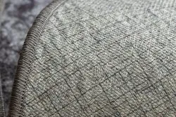 MIRO 51648.803 Kreis Waschteppich Marmor Anti-Rutsch - dunkelgrau